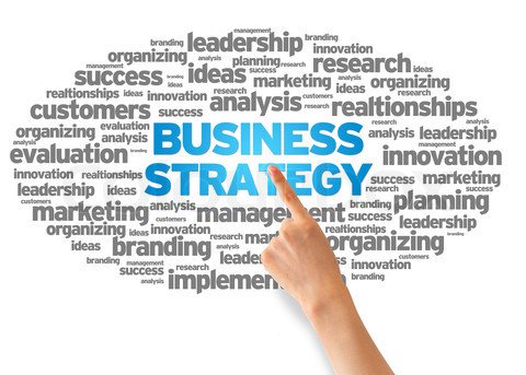 a display image of business strategy.