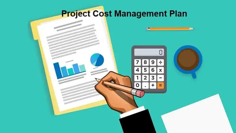 An image of project cost management plan.