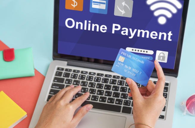 image of online payment gateway.